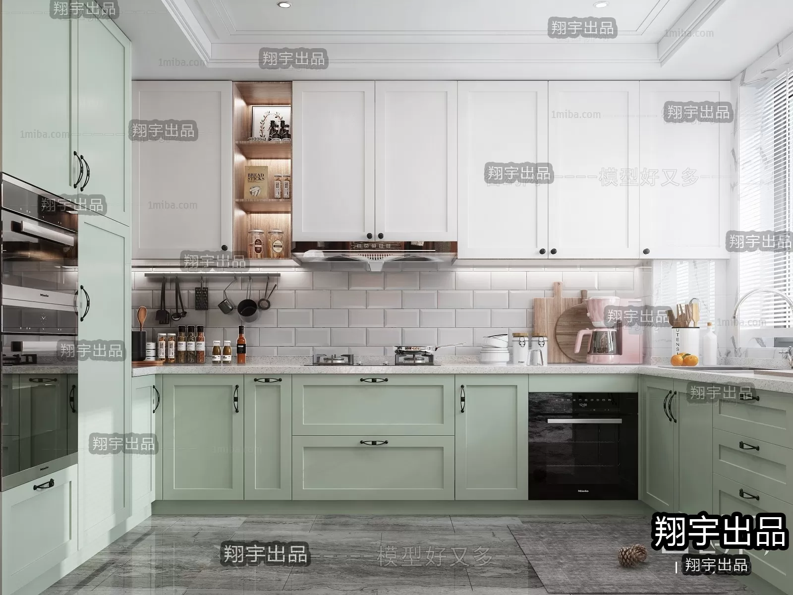 Kitchen – Scandinavian architecture – 002