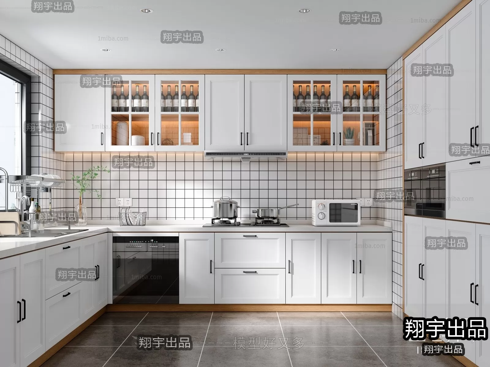 Kitchen – Scandinavian architecture – 003