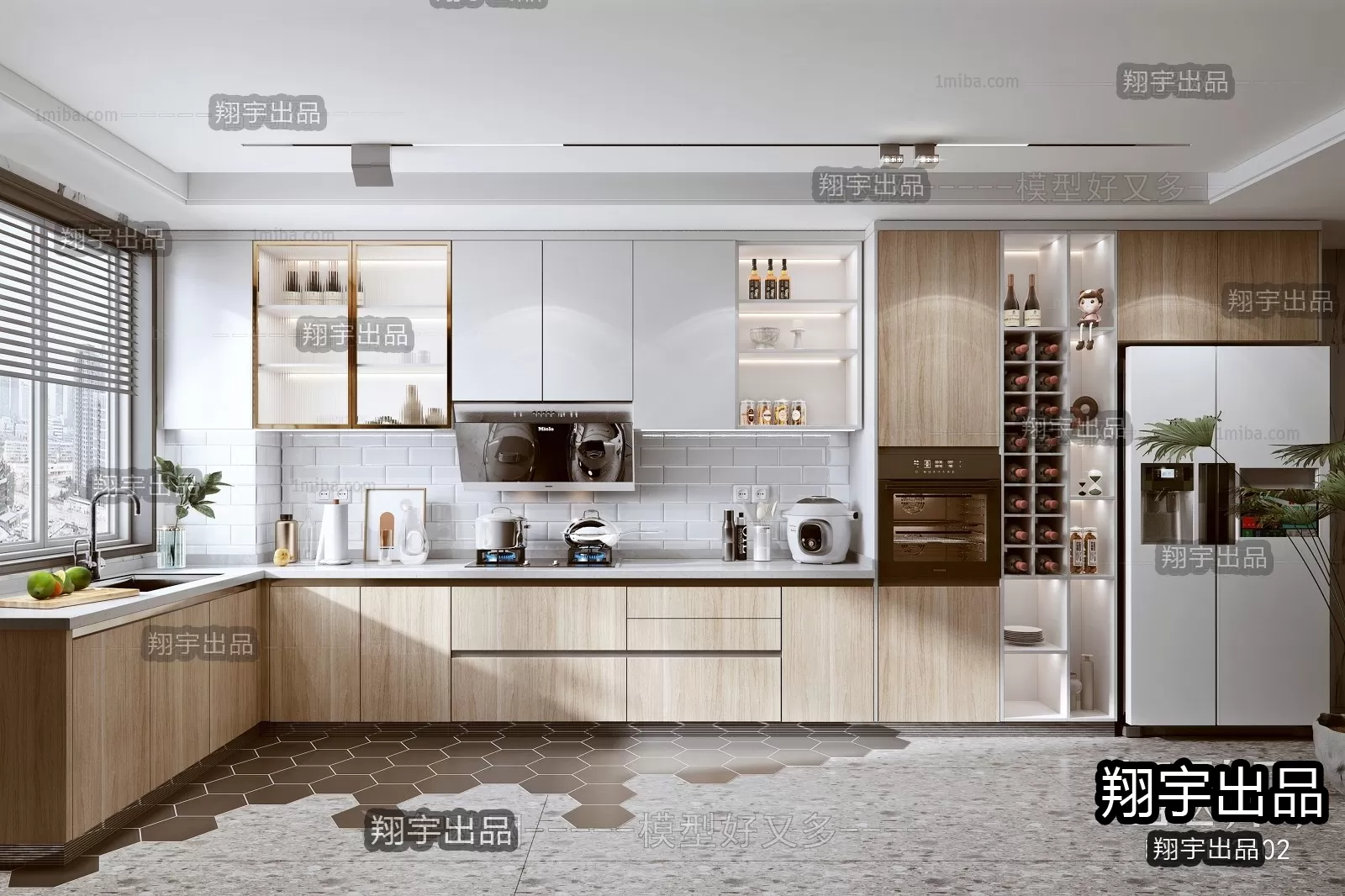 Kitchen – Scandinavian architecture – 004