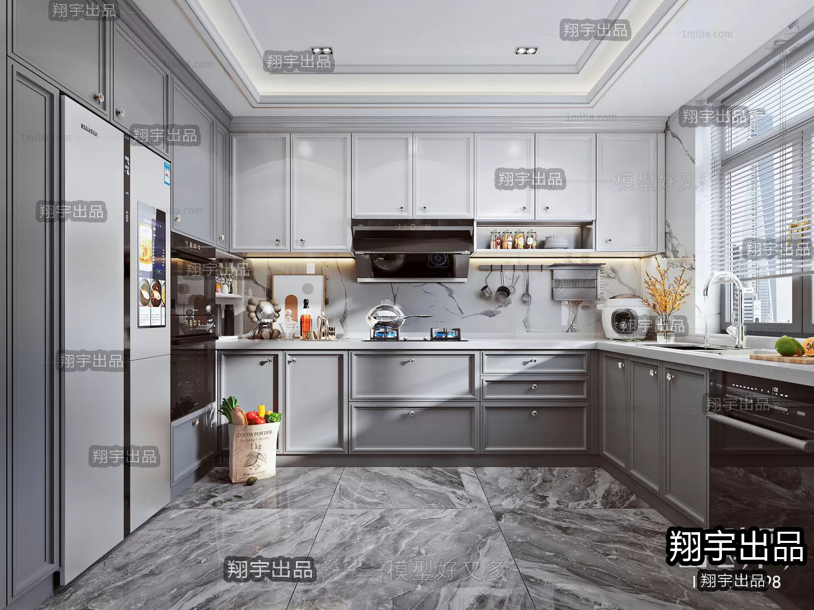 Kitchen – Scandinavian architecture – 006