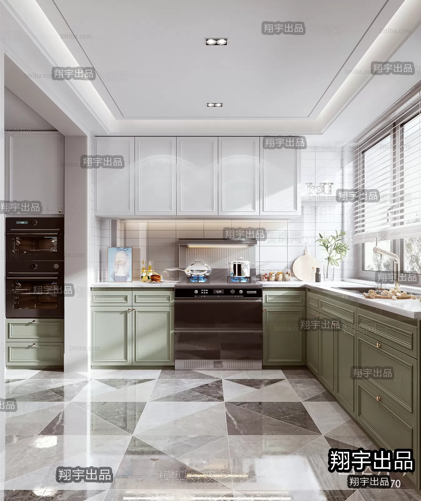 Kitchen – Scandinavian architecture – 008