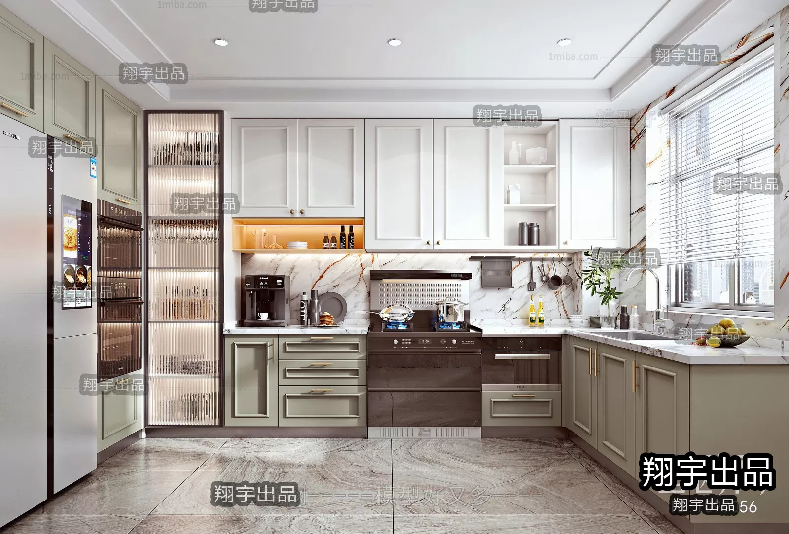 Kitchen – Scandinavian architecture – 009