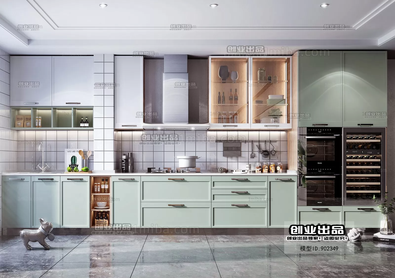 Kitchen – Scandinavian architecture – 021
