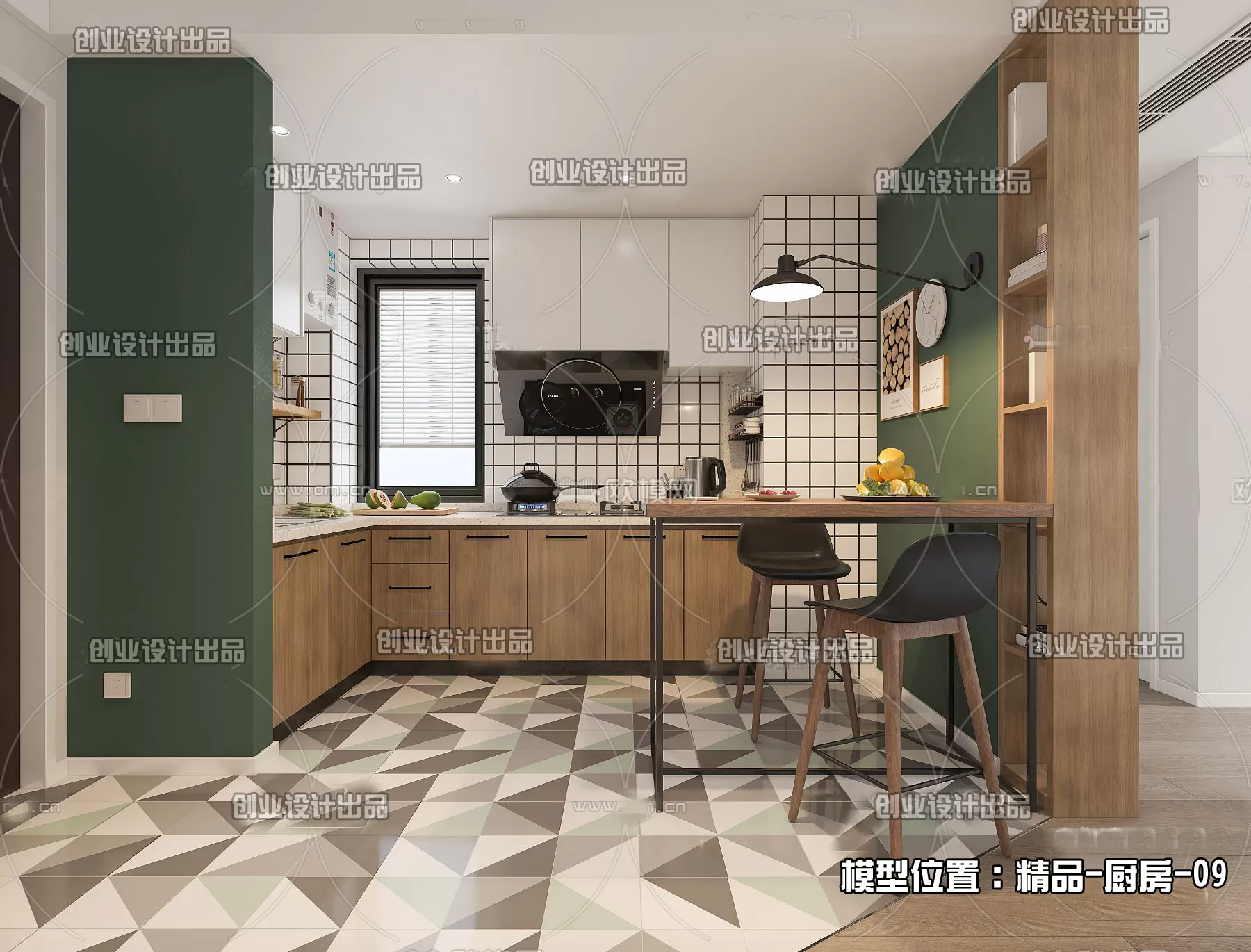 Kitchen – Scandinavian architecture – 030