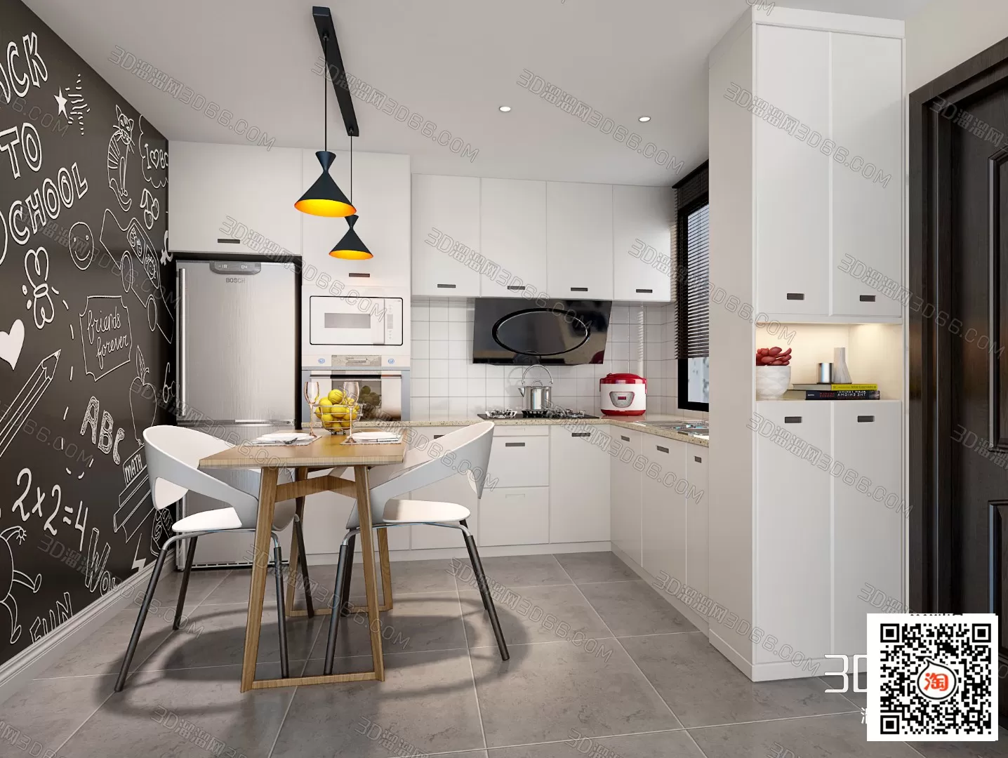 Kitchen – Scandinavian architecture – 033