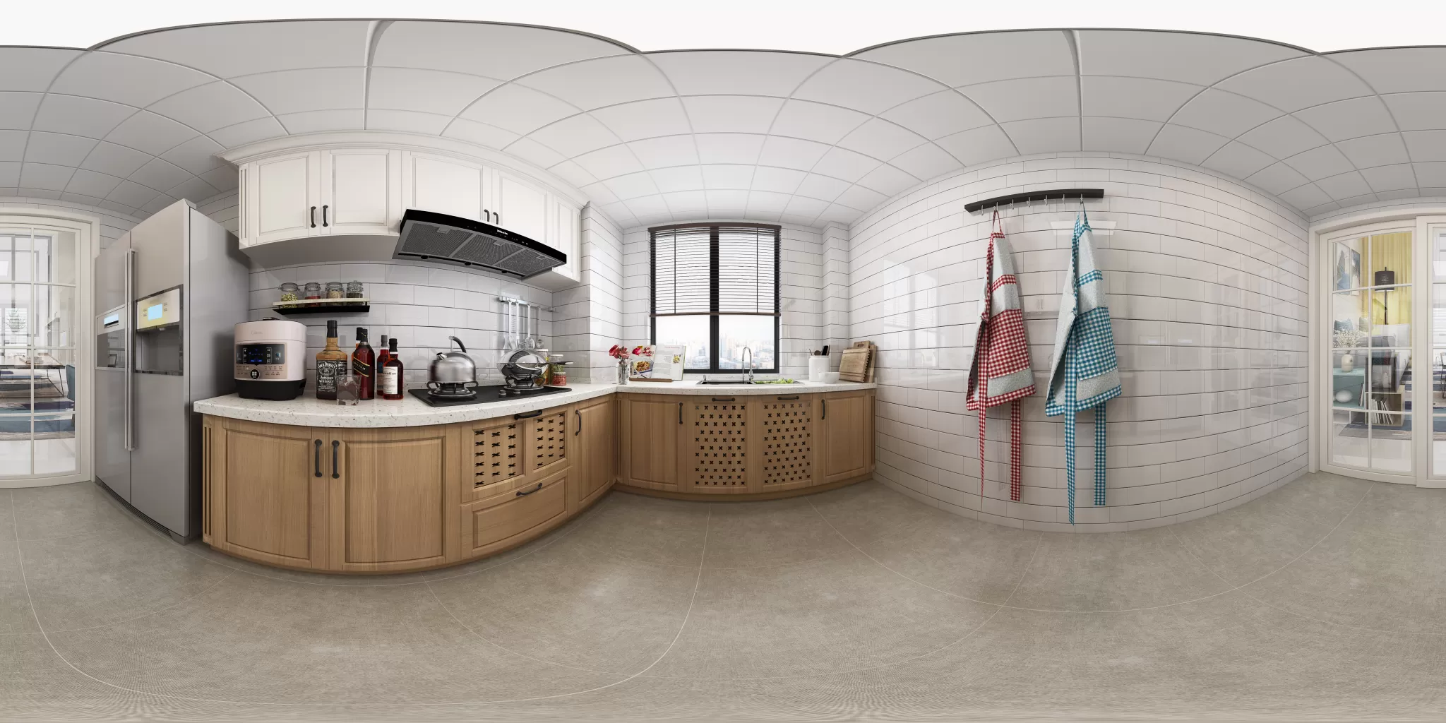 Kitchen – Scandinavian architecture – 035
