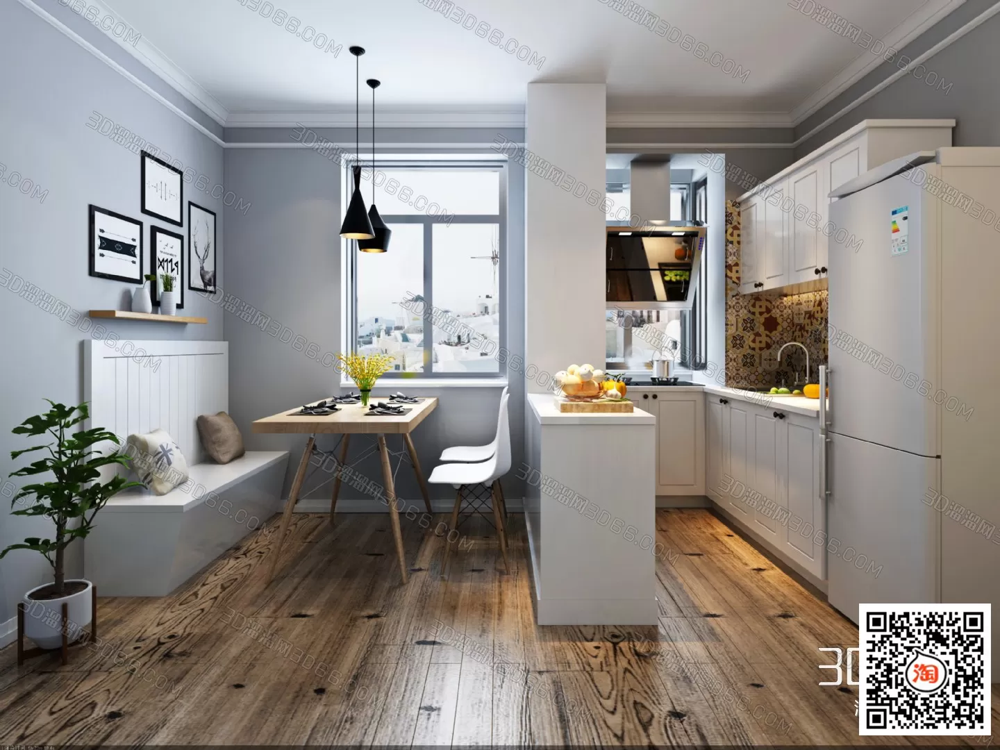 Kitchen – Scandinavian architecture – 037