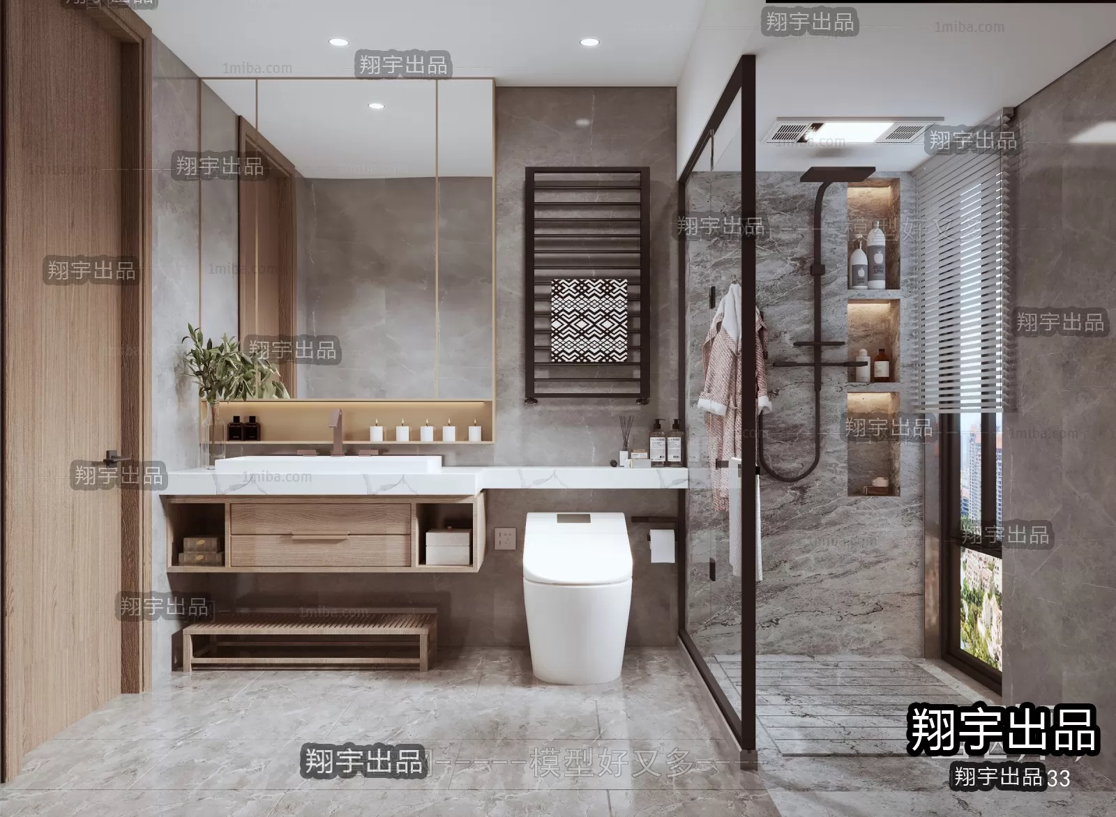 Bathroom – Scandinavian architecture – 006