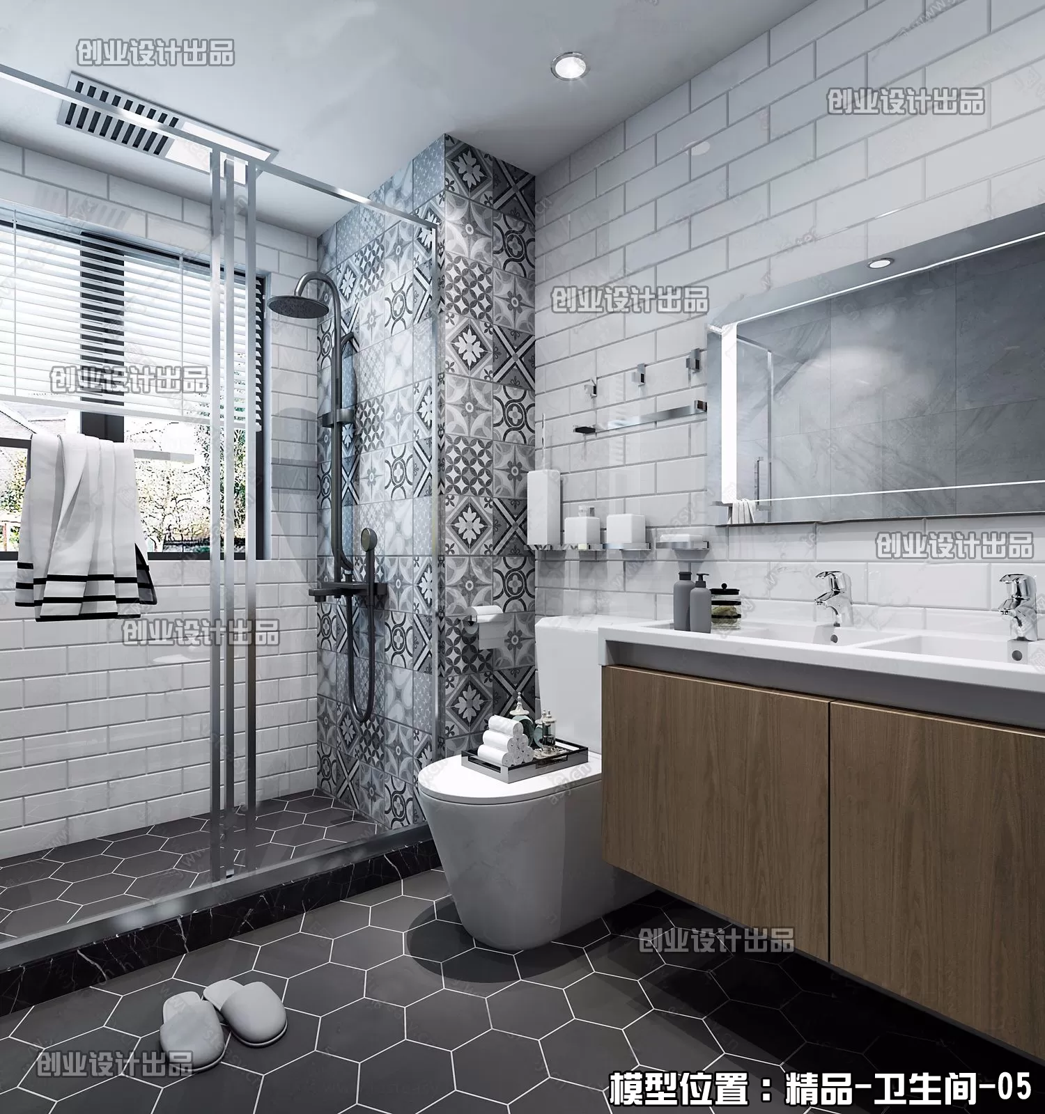 Bathroom – Scandinavian architecture – 026