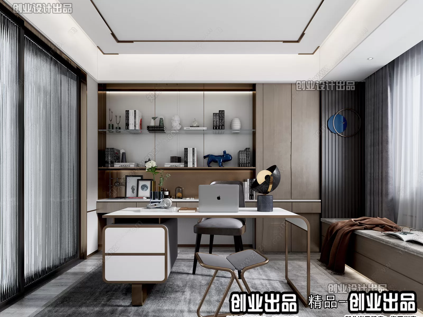Office – Modern Design – 3D66 – 3D Scenes – 017