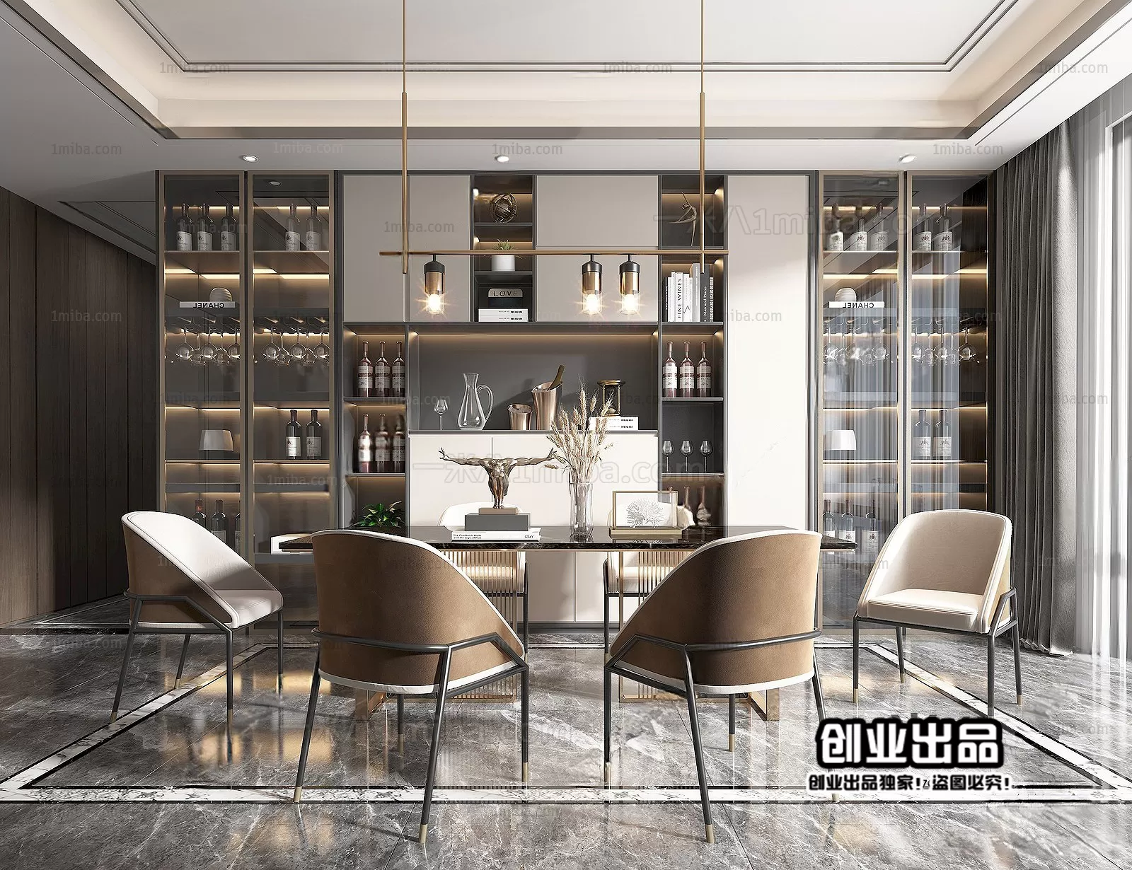Dining Room – Modern Interior Design – 3D Models – 101 Dining Room – Modern Interior Design – 3D Models – 101