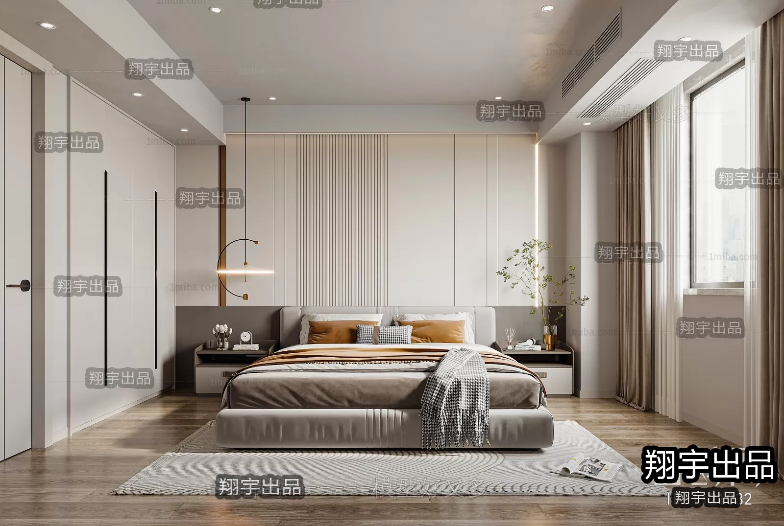 3DSKY Bedroom Modern Interior Design 3D Models 021 NEW UPDATE   3dskyfree Free 3ds Max Models 44273.webp