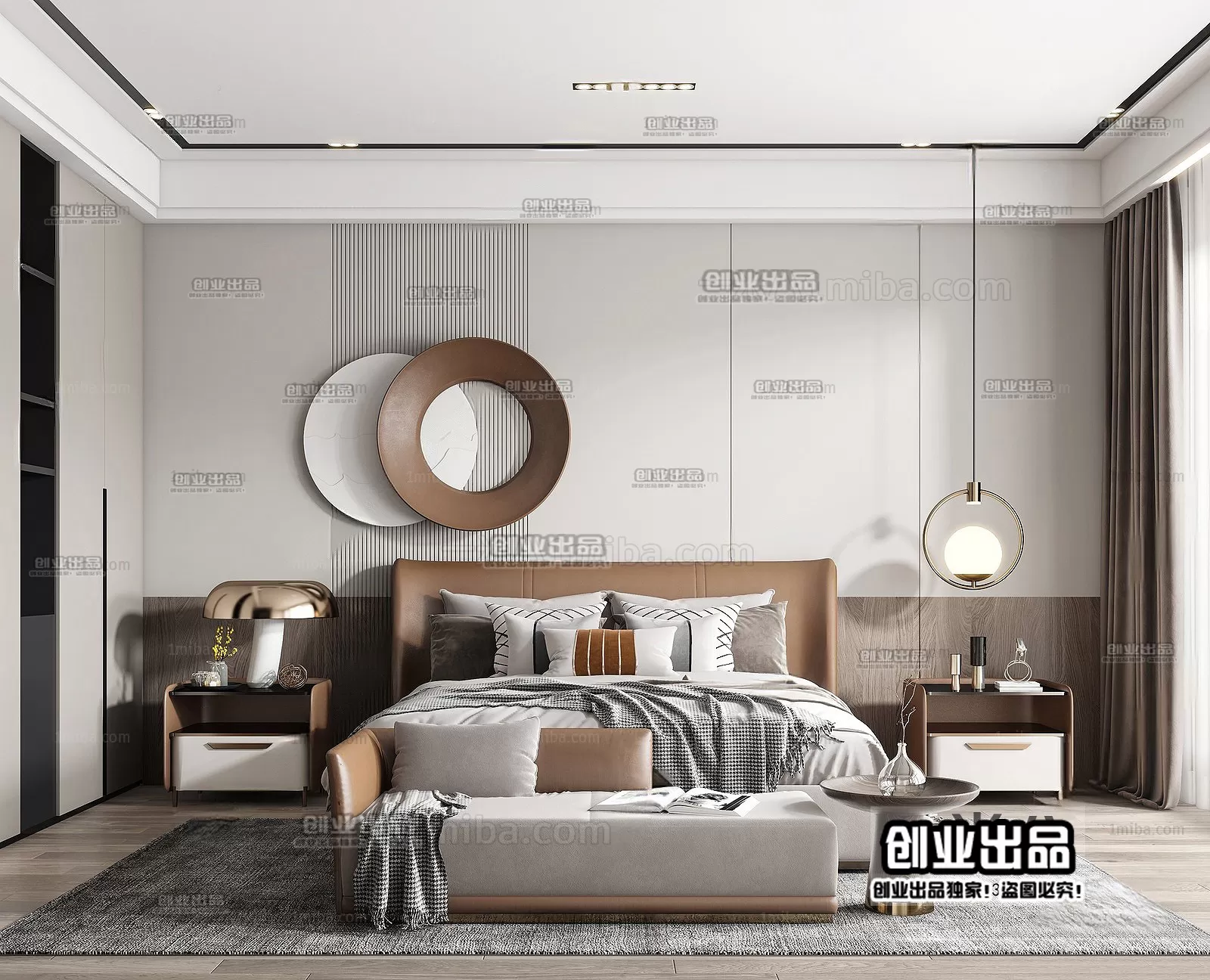 Bedroom – Modern Interior Design – 3D Models – 071 Bedroom – Modern Interior Design – 3D Models – 071