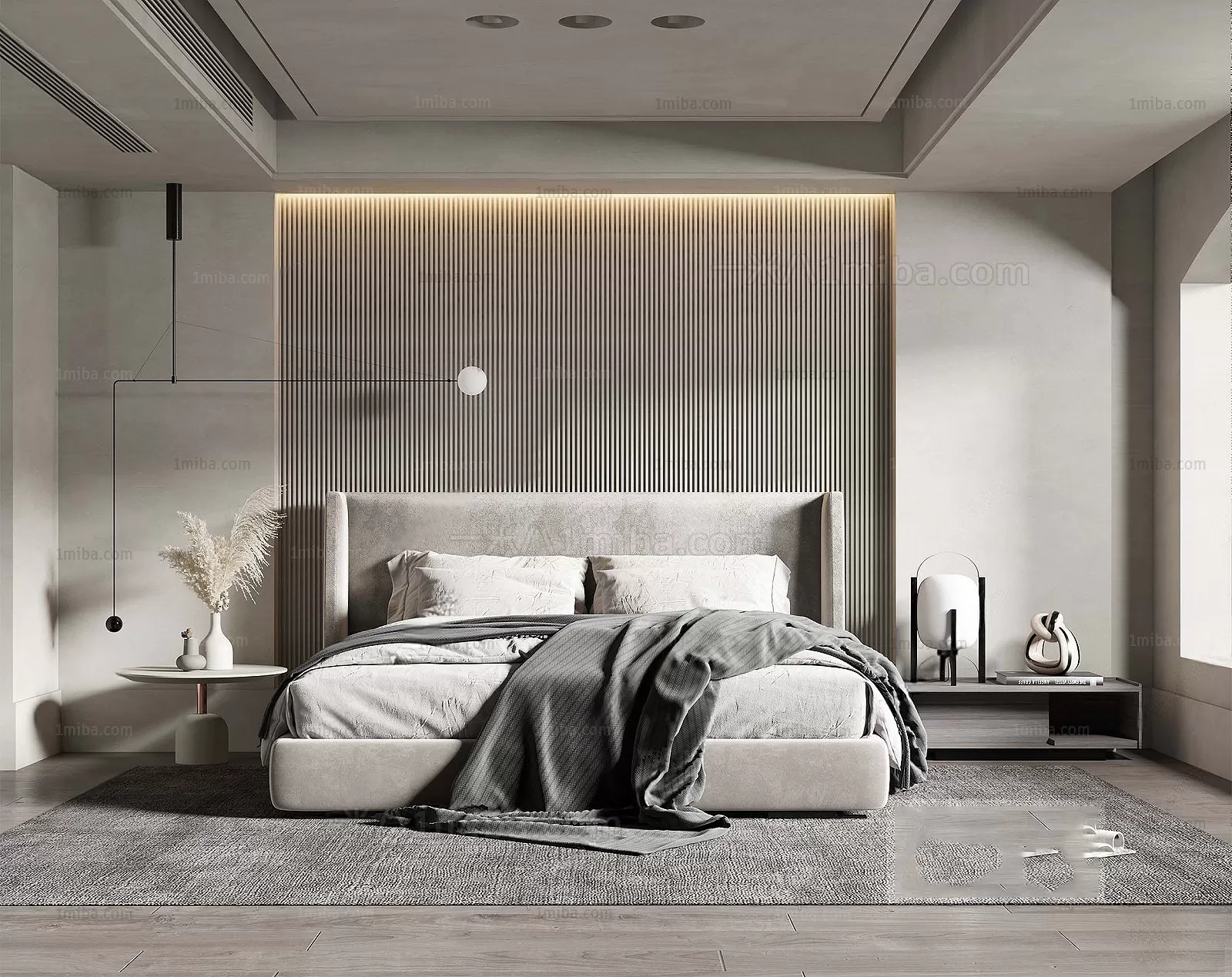 Bedroom – Modern Interior Design – 3D Models – 113