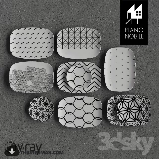 DISH 3DMODEL – 017