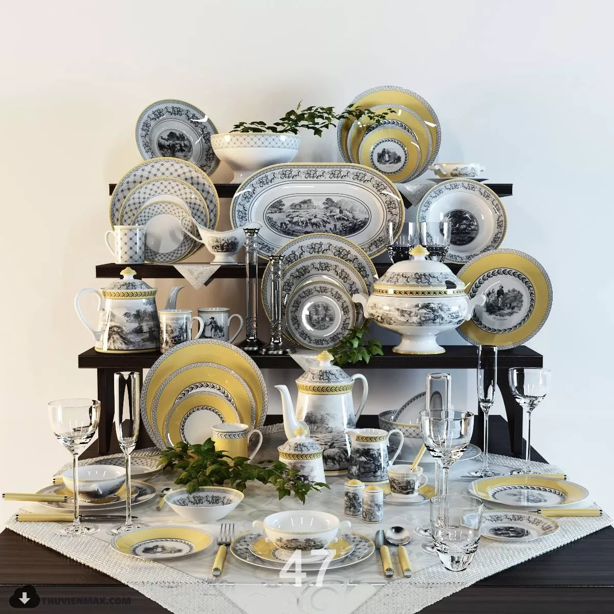 DISH 3DMODEL – 034