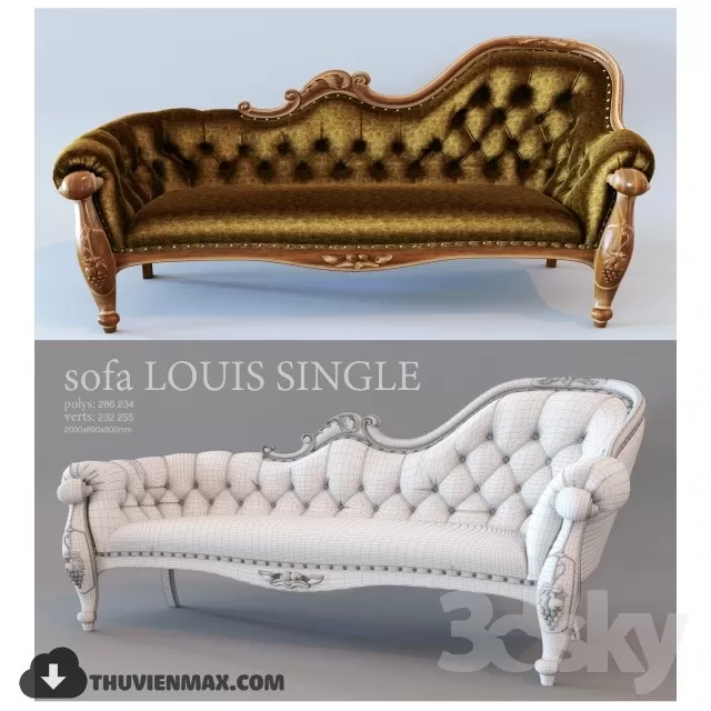 BEDROOM BENCH – 3DSKY – 017