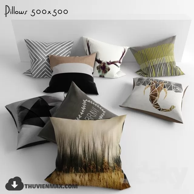 PILLOW – 3D MODELS – 020