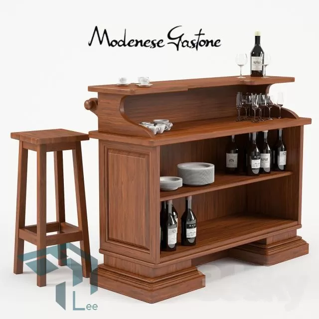 KARAOKE – BAR – 3D MODEL – 082