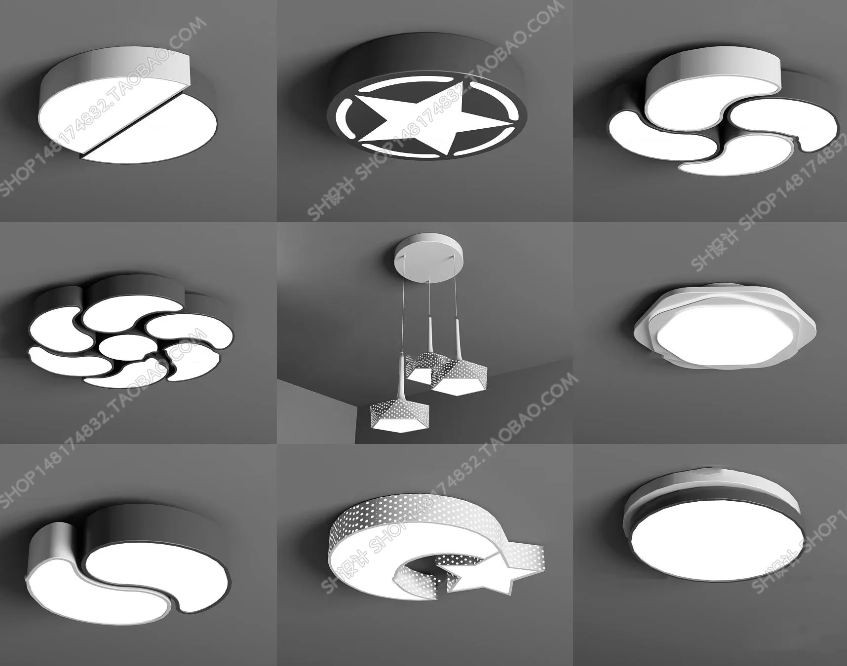 LIGHTING – MODERN STYLE – 3D -021