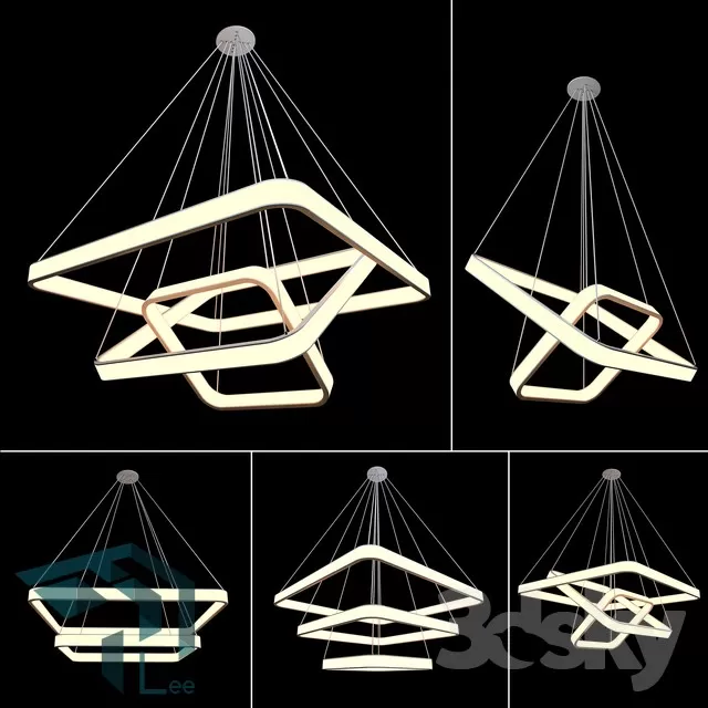 CEILING LIGHT – 3DMODEL – 011