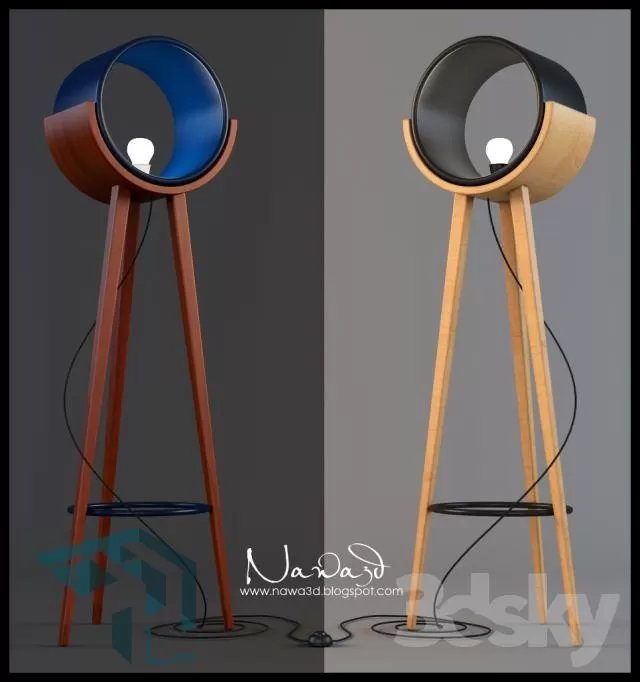 LIGHTING – FLOOR – 3DS MAX MODEL – 161