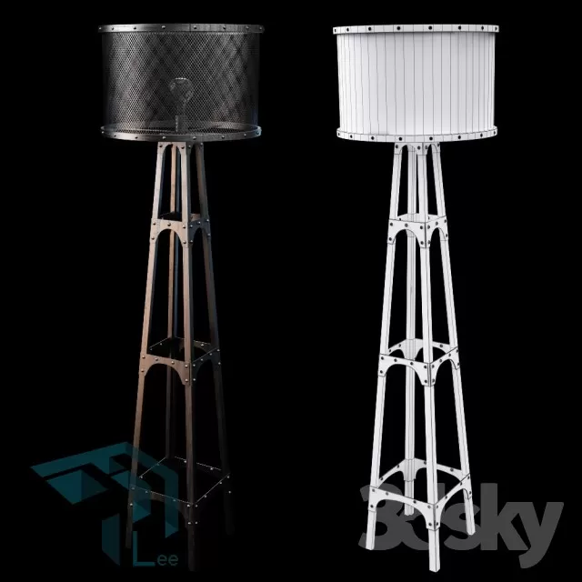 LIGHTING – FLOOR – 3DS MAX MODEL – 166