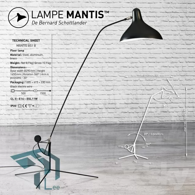 LIGHTING – FLOOR – 3DS MAX MODEL – 188