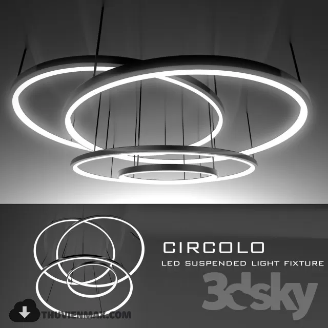 LIGHTING 3D SKY – CEILING LIGHT – 015