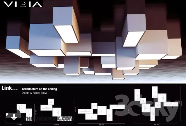 LIGHTING 3D SKY – CEILING LIGHT – 127