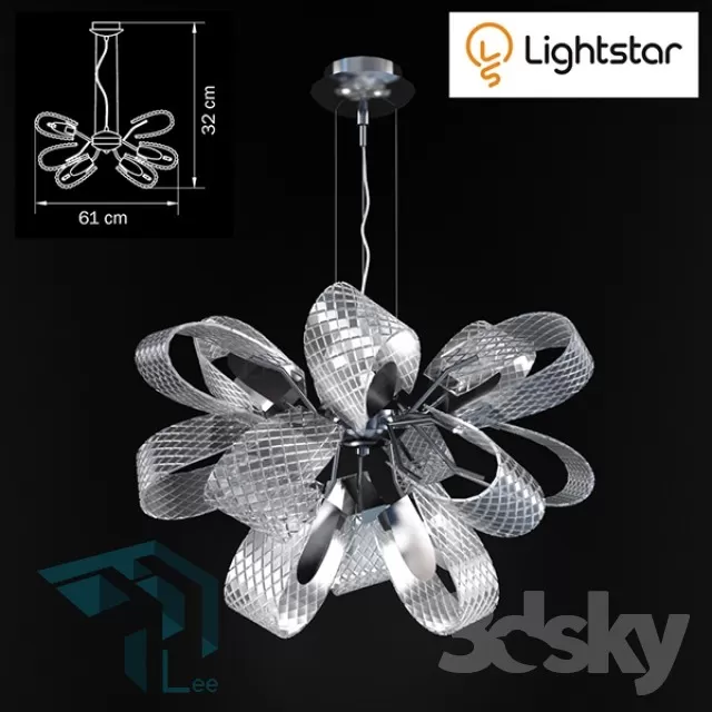 LIGHTING 3D SKY – CEILING LIGHT – 261