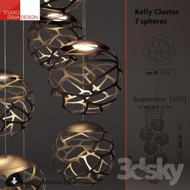 LIGHTING 3D SKY – CEILING LIGHT – 363
