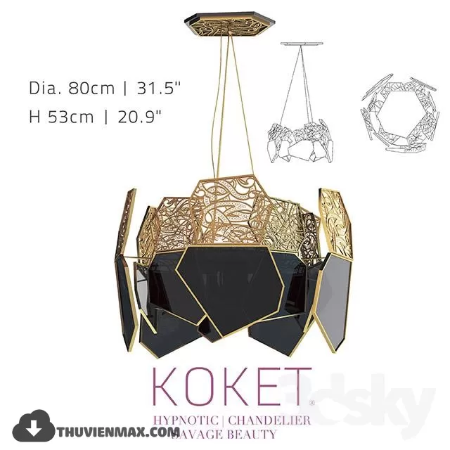 LIGHTING 3D SKY – CEILING LIGHT – 374