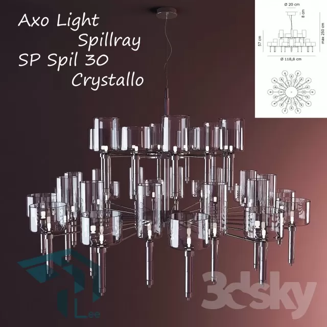 LIGHTING 3D SKY – CEILING LIGHT – 529