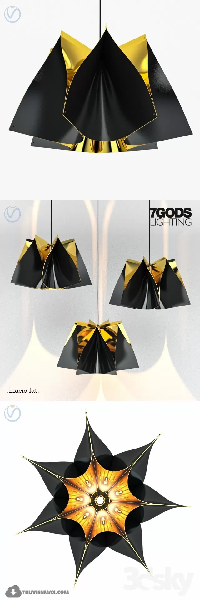 LIGHTING 3D SKY – CEILING LIGHT – 564