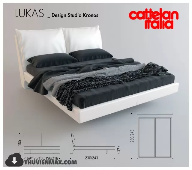 BED 3DSKYMODEL – 132