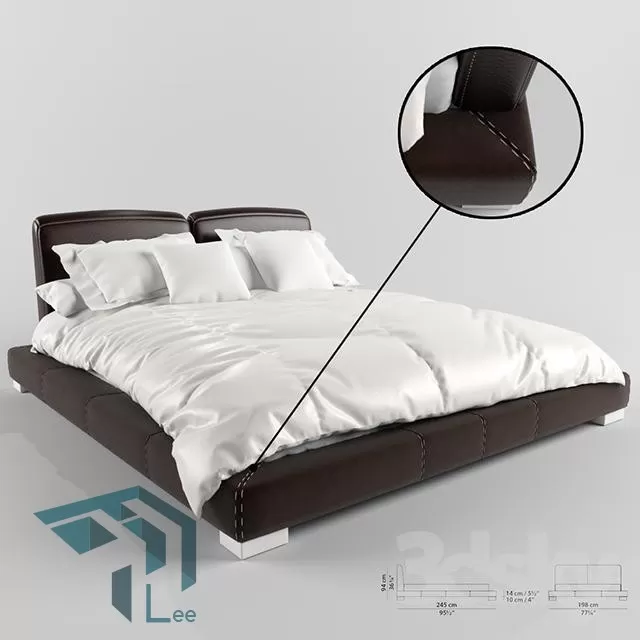 BED 3DSKYMODEL – 153