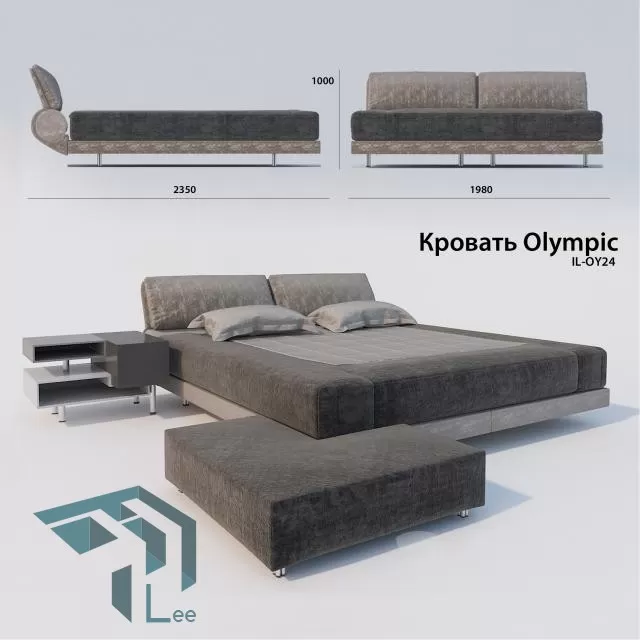 BED 3DSKYMODEL – 158