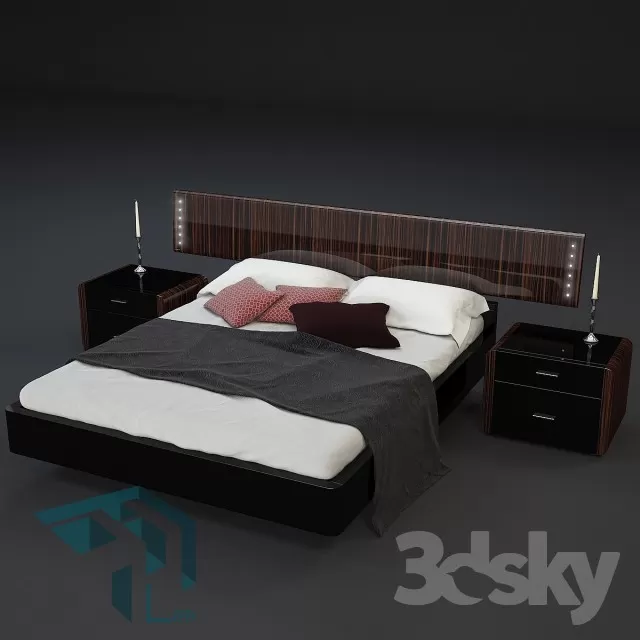 BED 3DSKYMODEL – 166