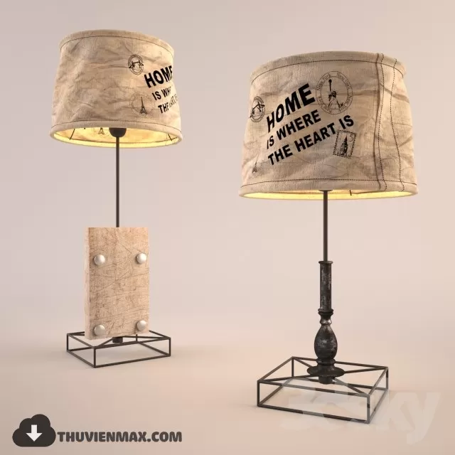 LAMP – TABLE LIGHTING – 3D – 084