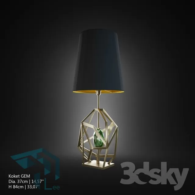 LAMP – TABLE LIGHTING – 3D – 096