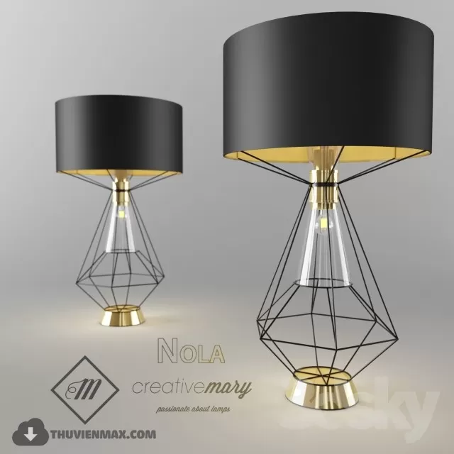 LAMP – TABLE LIGHTING – 3D – 106