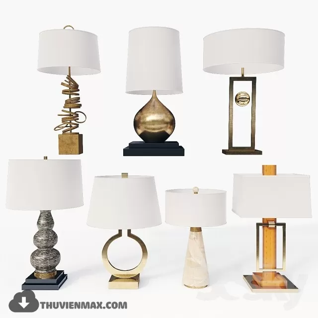 LAMP – TABLE LIGHTING – 3D – 156