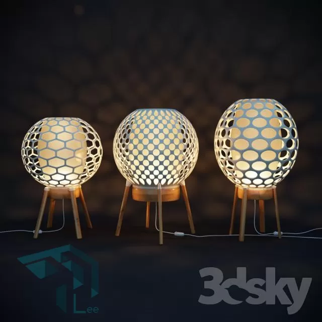 LAMP – TABLE LIGHTING – 3D – 184
