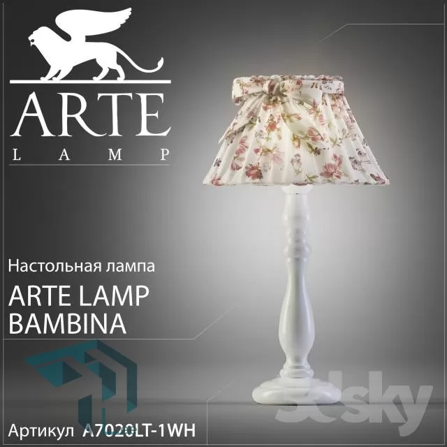 LAMP – TABLE LIGHTING – 3D – 195