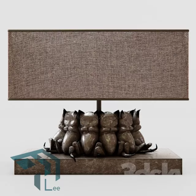 LAMP – TABLE LIGHTING – 3D – 219