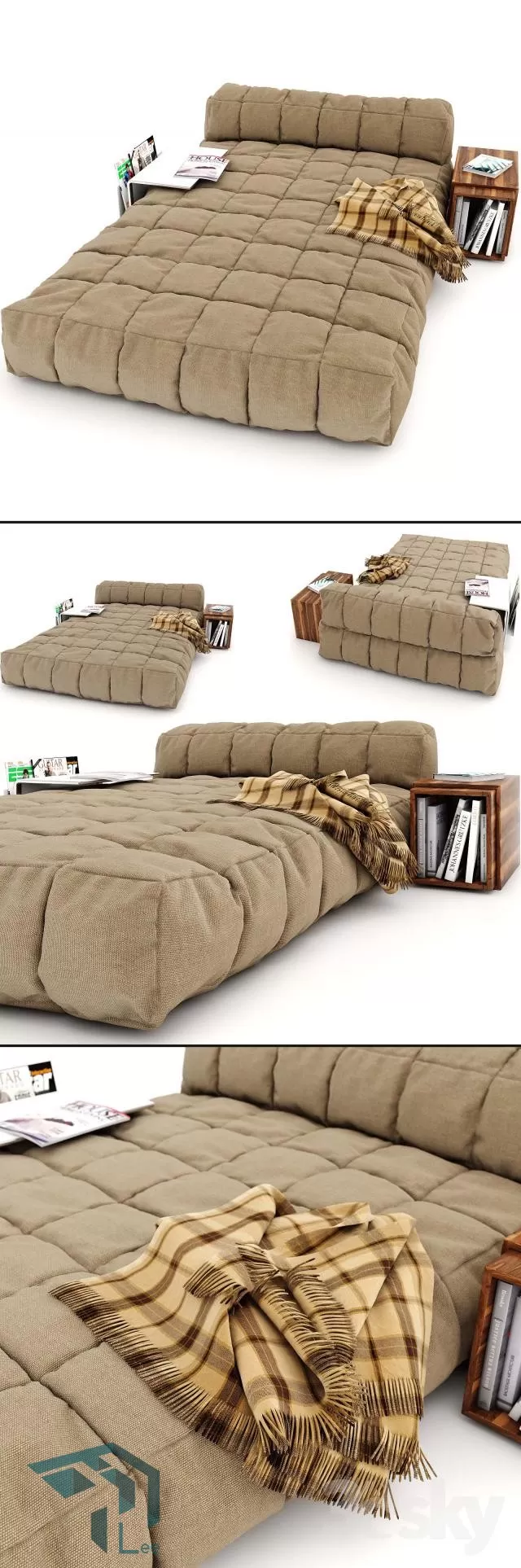 BED 3DSKYMODEL – 181