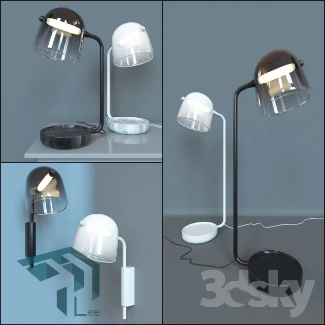 LAMP – TABLE LIGHTING – 3D – 232