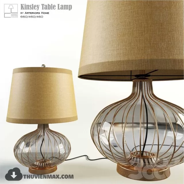 LAMP – TABLE LIGHTING – 3D – 254