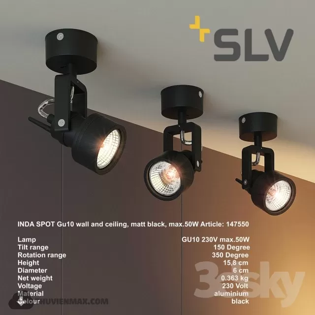 LIGHTING – SPOT LIGHT – 3D MODEL – 119